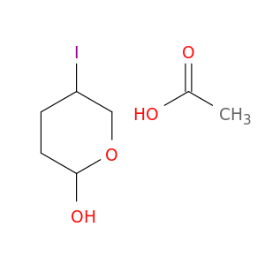 2H-Pyran-2-ol, tetrahydro-5-iodo-, acetate