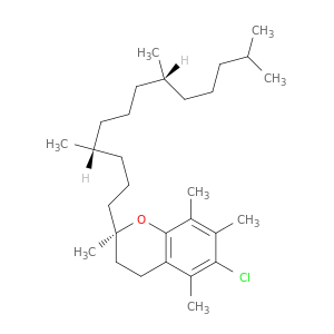 (2r)-6-chloro-2,5,7,8-tetramethyl-2-[(4r,8r)-4,8,12-trimethyltridecyl]-3,4-dihydro-2h-chromene