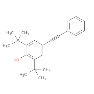 Phenol, 2,6-bis(1,1-dimethylethyl)-4-(phenylethynyl)-