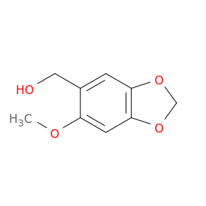 1,3-Benzodioxole-5-methanol, 6-methoxy-