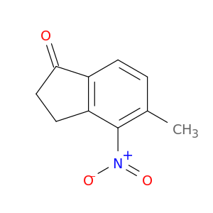 1H-Inden-1-one, 2,3-dihydro-5-methyl-4-nitro-