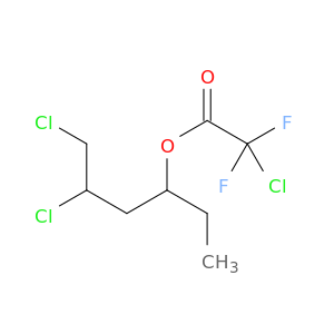 Acetic acid, chlorodifluoro-, 3,4-dichloro-1-ethylbutyl ester