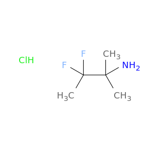 3,3-Difluoro-2-methylbutan-2-amine hydrochloride