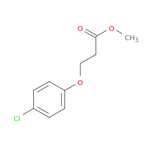 Propanoic acid, 3-(4-chlorophenoxy)-, methyl ester