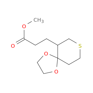 1,4-Dioxa-8-thiaspiro[4.5]decane-6-propanoic acid, methyl ester