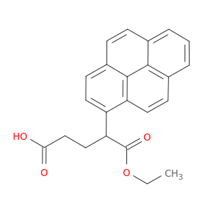 Pentanedioic acid,2-(1-pyrenyl)-, 1-ethyl ester