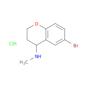 6-Bromo-N-methyl-3,4-dihydro-2H-1-benzopyran-4-amine Hydrochloride