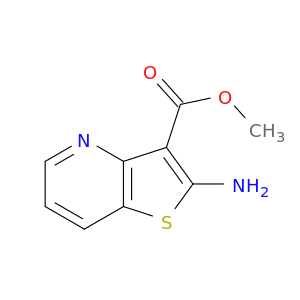 Thieno[3,2-b]pyridine-3-carboxylic acid, 2-amino-, methyl ester (9CI)
