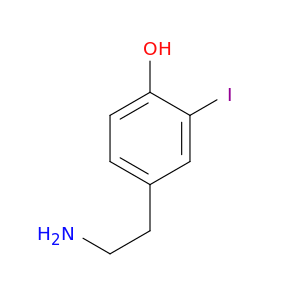 Phenol, 4-(2-aminoethyl)-2-iodo-