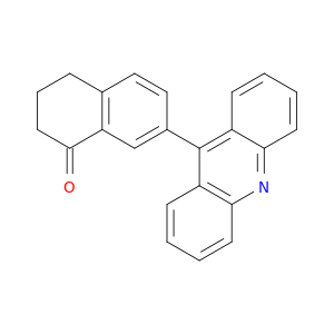 1(2H)-Naphthalenone, 7-(9-acridinyl)-3,4-dihydro-