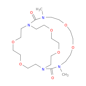 6,9,17,20,25,28-Hexaoxa-1,3,12,14-tetraazabicyclo[12.8.8]triacontane-2,13-dione, 3,12-dimethyl-