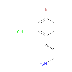 3-(4-Bromophenyl)prop-2-en-1-amine hydrochloride