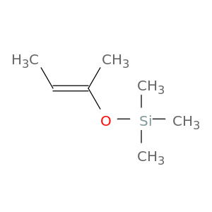 Silane, trimethyl[[(1E)-1-methyl-1-propenyl]oxy]-