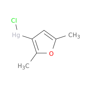 Mercury, chloro(2,5-dimethyl-3-furanyl)-