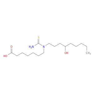 Heptanoic acid, 7-[(aminothioxomethyl)(4-hydroxynonyl)amino]-