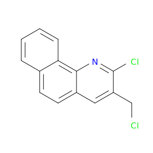Benzo[h]quinoline, 2-chloro-3-(chloromethyl)-