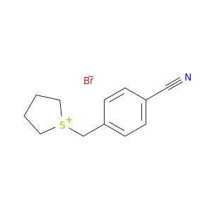 Thiophenium, 1-[(4-cyanophenyl)methyl]tetrahydro-, bromide