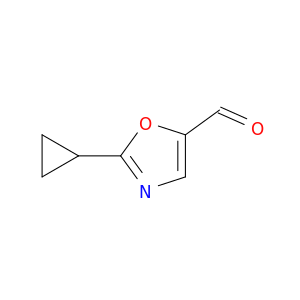 2-Cyclopropyloxazole-5-carbaldehyde