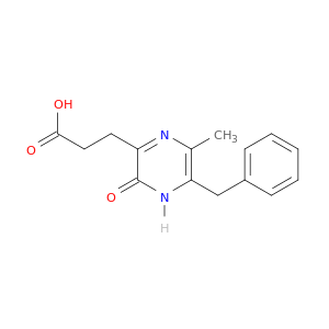 Pyrazinepropanoic acid, 3,4-dihydro-6-methyl-3-oxo-5-(phenylmethyl)-