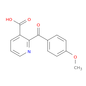 3-Pyridinecarboxylic acid, 2-(4-methoxybenzoyl)-