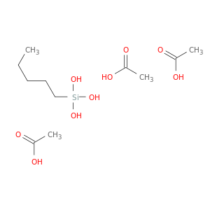 Silanetriol, pentyl-, triacetate