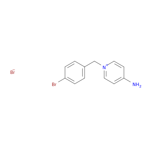 Pyridinium, 4-amino-1-[(4-bromophenyl)methyl]-, bromide