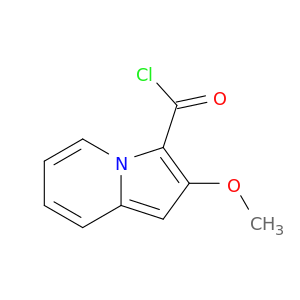 3-Indolizinecarbonylchloride, 2-methoxy-