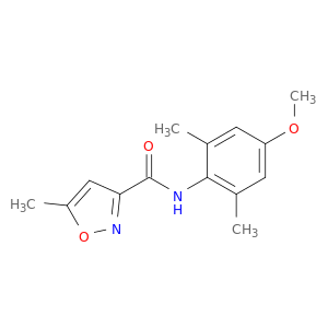 N-(4-METHOXY-2,6-DIMETHYLPHENYL)-5-METHYL-3-ISOXAZOLECARBOXAMIDE