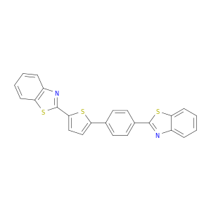 Benzothiazole, 2-[5-[4-(2-benzothiazolyl)phenyl]-2-thienyl]-