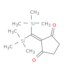 1,3-Cyclopentanedione, 2-[bis(trimethylsilyl)methylene]-