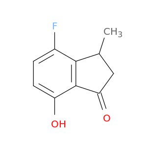 4-氟-7-羟基-3-甲基-2,3-二氢-1H-茚-1-酮