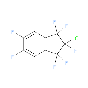 1H-Indene, 2-chloro-1,1,2,3,3,5,6-heptafluoro-2,3-dihydro-
