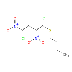 1,3-Butadiene, 1-(butylthio)-1,4-dichloro-2,4-dinitro-