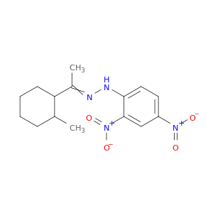 N-[1-(2-METHYLCYCLOHEXYL)ETHYLIDENEAMINO]-2,4-DINITRO-ANILINE