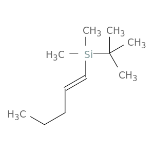 Silane, (1,1-dimethylethyl)dimethyl-(1E)-1-pentenyl-