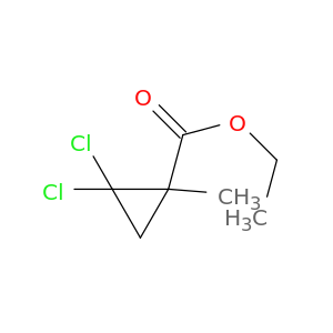 Cyclopropanecarboxylic acid, 2,2-dichloro-1-methyl-, ethyl ester