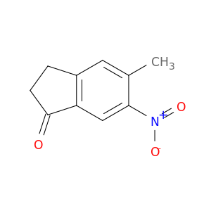 1H-Inden-1-one, 2,3-dihydro-5-methyl-6-nitro-