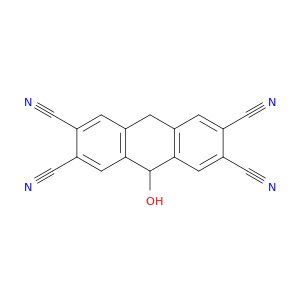 2,3,6,7-Anthracenetetracarbonitrile, 9,10-dihydro-9-hydroxy-