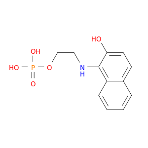 2-Naphthalenol, 1-[[2-(phosphonooxy)ethyl]amino]-