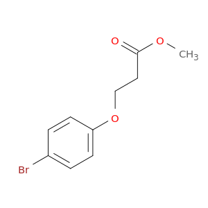 Propanoic acid, 3-(4-bromophenoxy)-, methyl ester