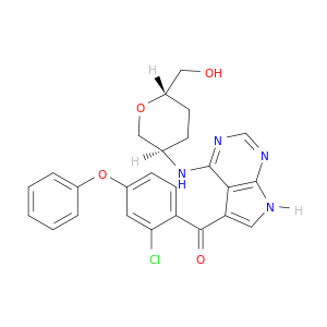 1,5-脱水-2-[[5-(2-氯-4-苯氧基苯甲酰基)-7H-吡咯并[2,3‐d]嘧啶-4-基]氨基]-2,3,4-三脱氧-D-赤型己糖醇