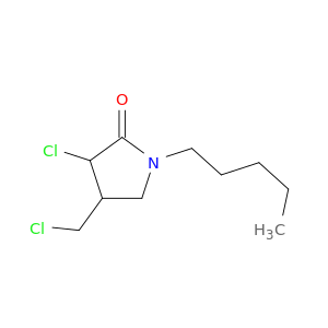 2-Pyrrolidinone, 3-chloro-4-(chloromethyl)-1-pentyl-