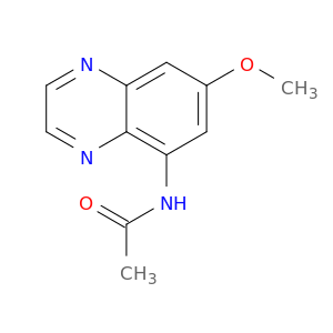 Acetamide, N-(7-methoxy-5-quinoxalinyl)-