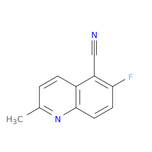 5-Quinolinecarbonitrile, 6-fluoro-2-methyl-