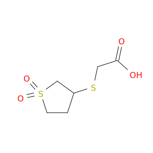 2-((1,1-Dioxidotetrahydrothiophen-3-yl)thio)acetic acid