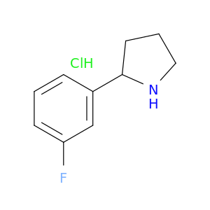 吡咯烷,2-(3-氟苯基)-,盐酸盐(1：1)
