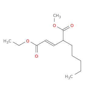 2-Pentenedioic acid, 4-pentyl-, 1-ethyl 5-methyl ester, (E)-