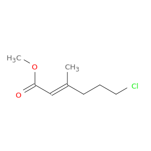 2-Hexenoic acid, 6-chloro-3-methyl-, methyl ester, (E)-