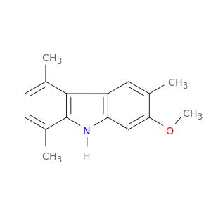 9H-Carbazole, 7-methoxy-1,4,6-trimethyl-