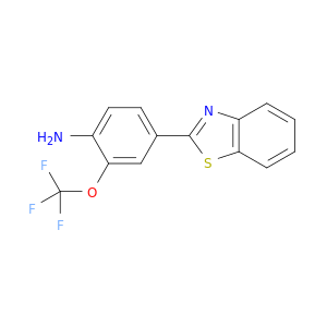 Benzenamine, 4-(2-benzothiazolyl)-2-(trifluoromethoxy)-